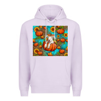 Lilac fall pumpkin lamb Premium Hoodie - Jasminsmagicworld