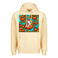 Pina Colada fall pumpkin lamb Premium Hoodie - Jasminsmagicworld