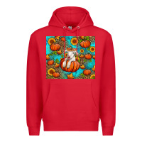 Red fall pumpkin lamb Premium Hoodie - Jasminsmagicworld