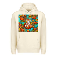 Sandshell fall pumpkin lamb Premium Hoodie - Jasminsmagicworld