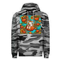 Slate Camo fall pumpkin lamb Premium Hoodie - Jasminsmagicworld