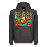 Smoke fall pumpkin lamb Premium Hoodie - Jasminsmagicworld