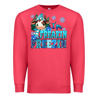 Cardinal I'm freakin freezin Premium Sweatshirt - MaliasSmallBusiness