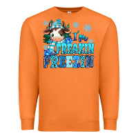 Carrot I'm freakin freezin Premium Sweatshirt - MaliasSmallBusiness