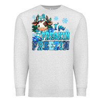 Oatmeal Heather I'm freakin freezin Premium Sweatshirt - MaliasSmallBusiness
