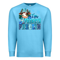 Ocean Blue I'm freakin freezin Premium Sweatshirt - MaliasSmallBusiness