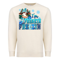 Sandshell I'm freakin freezin Premium Sweatshirt - MaliasSmallBusiness