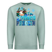 Seafoam I'm freakin freezin Premium Sweatshirt - MaliasSmallBusiness