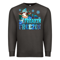 Smoke I'm freakin freezin Premium Sweatshirt - MaliasSmallBusiness