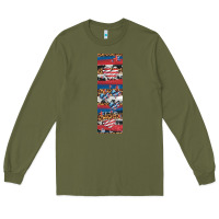 Army Green usa flag and western patterns  penwraps 1 Long Sleeve Tee - Artiststas