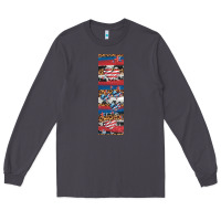 Smoke usa flag and western patterns  penwraps 1 Long Sleeve Tee - Artiststas