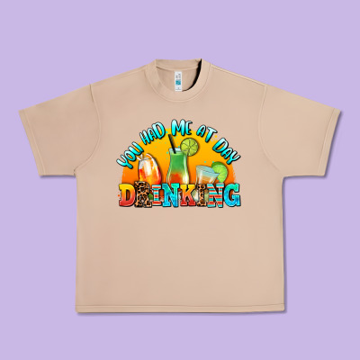 You  Had Me At Day Drınkıng Urban Heavy Tee Designed By Adodesignshop