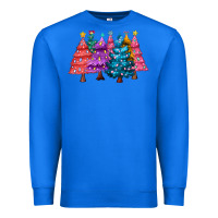 True Royal christmas trees and lights Premium Sweatshirt - MaliasSmallBusiness