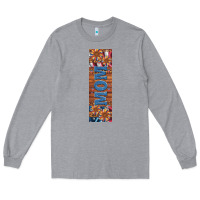 Heather Grey usa flag and mom penwraps Long Sleeve Tee - Artiststas