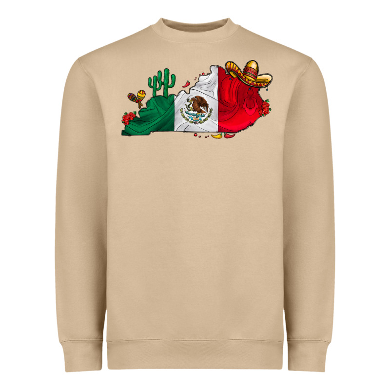 Mexica Kentucky Heavyweight Sweatshirt by CowhideDigitalArt | Teevron