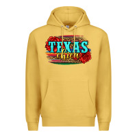 Antique Gold Texas Chica with roses Premium Hoodie - Jasminsmagicworld