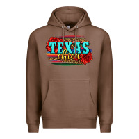Chestnut Texas Chica with roses Premium Hoodie - Jasminsmagicworld