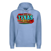 Colony Blue Texas Chica with roses Premium Hoodie - Jasminsmagicworld