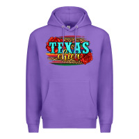 Purple Texas Chica with roses Premium Hoodie - Jasminsmagicworld