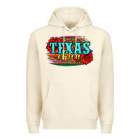 Sandshell Texas Chica with roses Premium Hoodie - Jasminsmagicworld