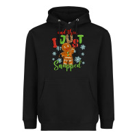 Black and then i just snnaped Heavyweight Hoodie - MaliasSmallBusiness