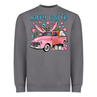 Storm Happy Easter truck Heavyweight Sweatshirt - OliviaCreatesArt