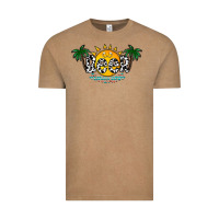 Vintage Coffee beer sunshine Vintage Tee - CowhideDigitalArt