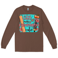 Chestnut little miss kindergarten cutie Long Sleeve Tee - JahusDesignShop