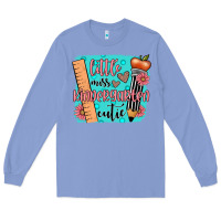 Colony Blue little miss kindergarten cutie Long Sleeve Tee - JahusDesignShop