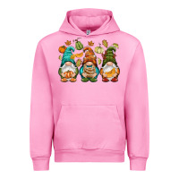 Fuchsia Pink Fall gnomes Urban Hoodie - NancyCooperArtShop