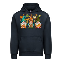 Navy Fall gnomes Urban Hoodie - NancyCooperArtShop