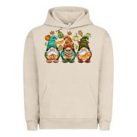 Pigment French Oak Fall gnomes Urban Hoodie - NancyCooperArtShop