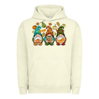 Pigment Pistachio Fall gnomes Urban Hoodie - NancyCooperArtShop