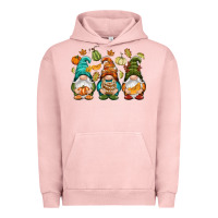 Pigment Salmon Fall gnomes Urban Hoodie - NancyCooperArtShop
