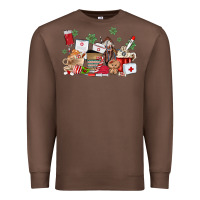 Chestnut nurse coffee cups Premium Sweatshirt - MaliasSmallBusiness