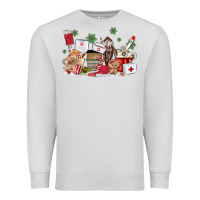 Dove Grey nurse coffee cups Premium Sweatshirt - MaliasSmallBusiness