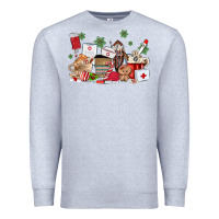Heather Grey nurse coffee cups Premium Sweatshirt - MaliasSmallBusiness