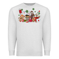 Oatmeal Heather nurse coffee cups Premium Sweatshirt - MaliasSmallBusiness