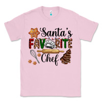 Bubblegum Pink santa's favorite chef Classic Tee - AdoDesignShop