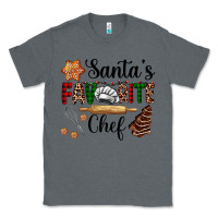 Charcoal Heather santa's favorite chef Classic Tee - AdoDesignShop