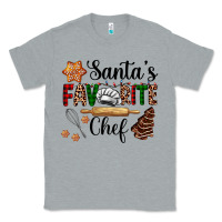 Heather Grey santa's favorite chef Classic Tee - AdoDesignShop