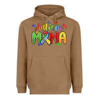 Toasted Coconut autism mama Heavyweight Hoodie - MaliasSmallBusiness