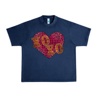 Navy xoxo Urban Heavy Tee - BarkalooDesign