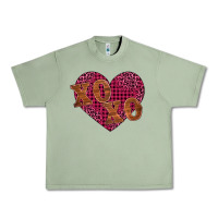Oil Green xoxo Urban Heavy Tee - BarkalooDesign