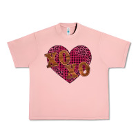 Salmon xoxo Urban Heavy Tee - BarkalooDesign