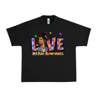 Black love autism awareness Urban Heavy Tee - JahusDesignShop