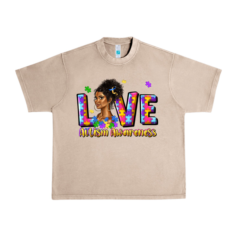Love Autism Awareness Urban Heavy Tee by JahusDesignShop | Teevron