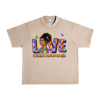French Oak love autism awareness Urban Heavy Tee - JahusDesignShop