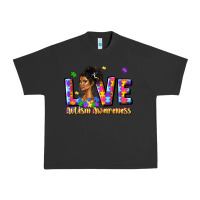Pigment Black love autism awareness Urban Heavy Tee - JahusDesignShop