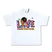 White love autism awareness Urban Heavy Tee - JahusDesignShop